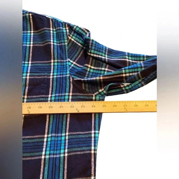 Lands End flannel long sleeve plaid size XL - Picture 3 of 6
